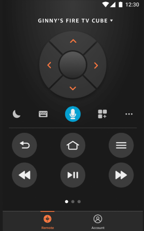 Hisense TV Remote App - Fire TV Interface