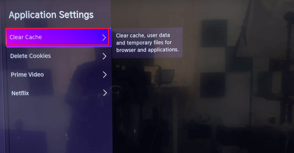 How to Clear Cache on Hisense TV - Click Clear Cache