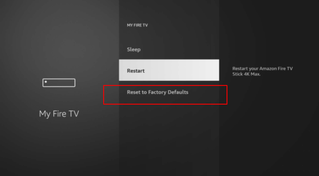 How to Reset Hisense TV - Tap Reset to Factory Defaults